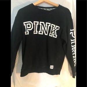 Victoria’s Secret Pink Crew Hoodie (Black)